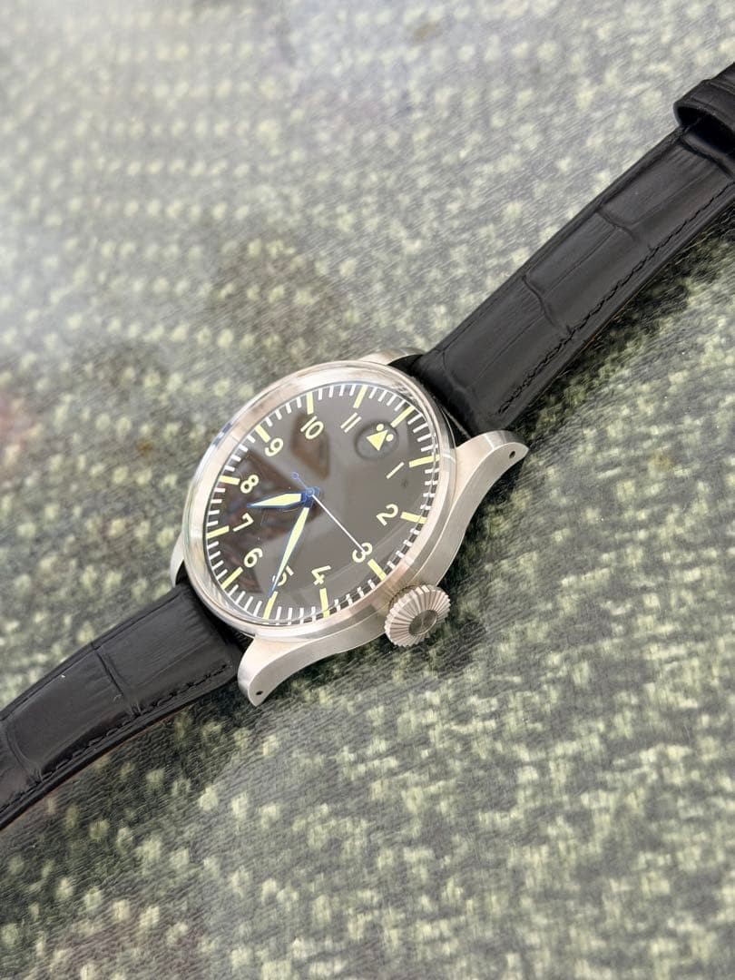 Made in Germany Hand-Wind Mechanical Pilot Watch Ltd