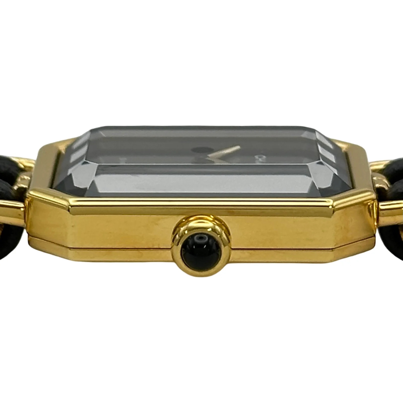 Chanel Première M H0001 20mm Black Dial Quartz Watch OKW2980