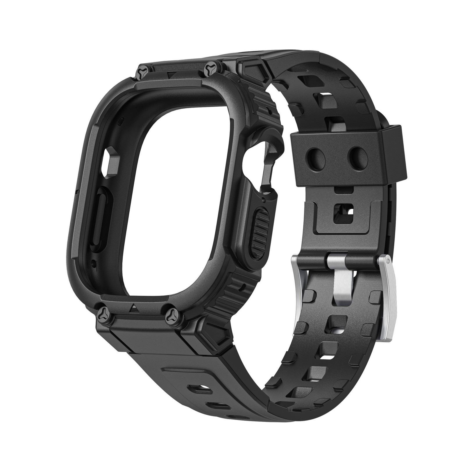 Fits Apple Watch Ultra 8 7 6 5 Strap Band Fashion Armor TPU Case 40 41 44 45mm