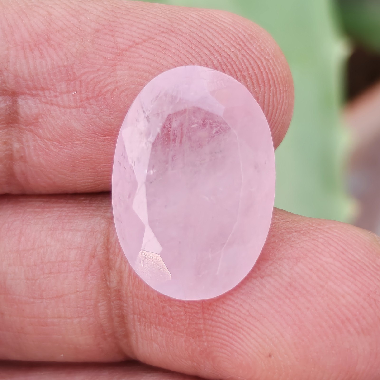 Natural Morganite Oval Cut Loose Gemstone Jewelry Making|13.20x19x8.20mm