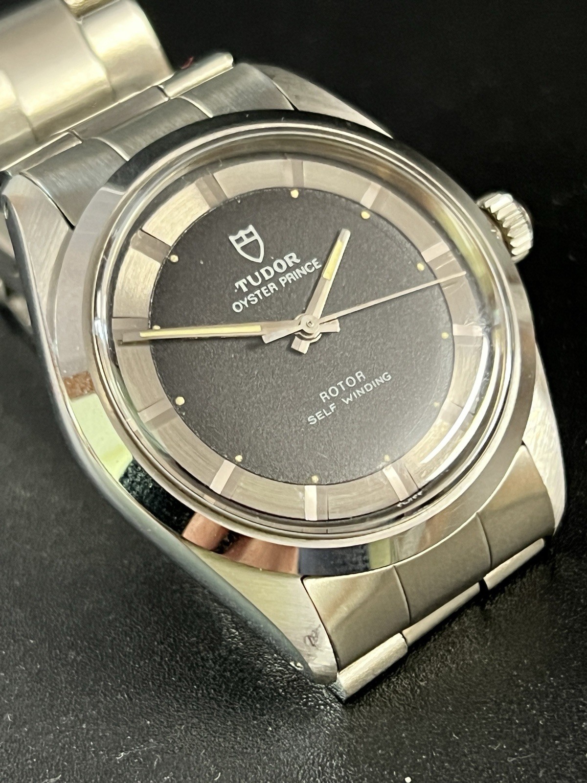 Tudor Oyster Prince watch ref. 9020/0 Transitional Tuxedo Dial – 1970s