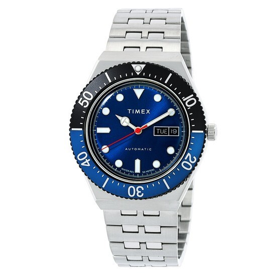 Timex M79 Automatic Blue Dial Men’s Watch TW2V25100