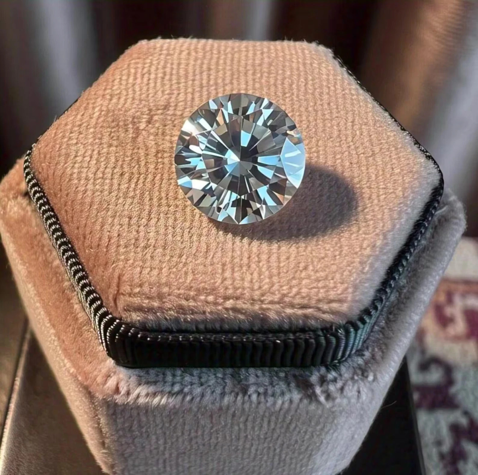 Loose 10.3 Carat Lab Grown Diamond Round Cut D Color Flawless CVD Certified 6YGK