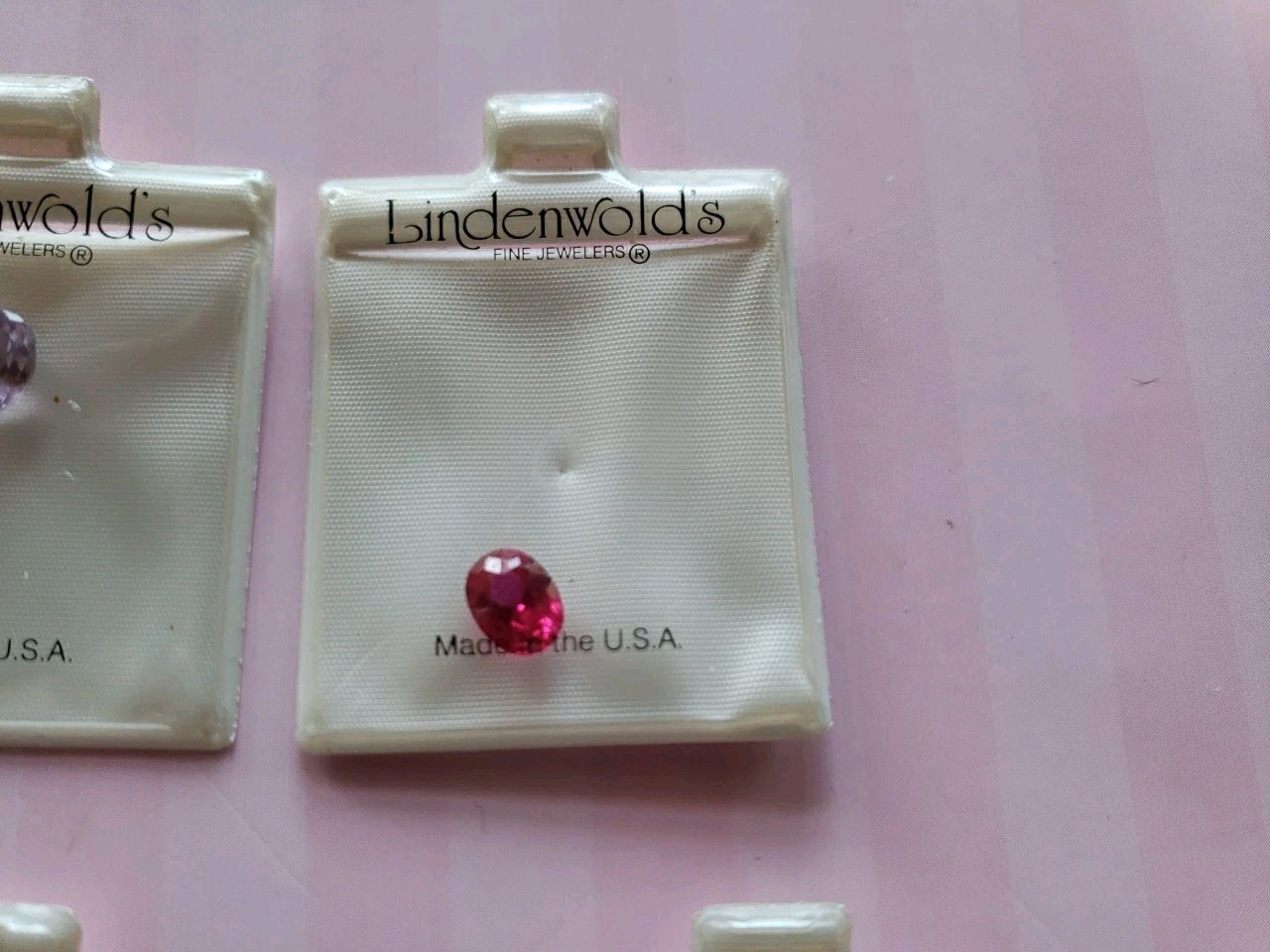 LOT OF 6 Vintage Lindenwold’s Gemstones Tested With The Presidium Tester