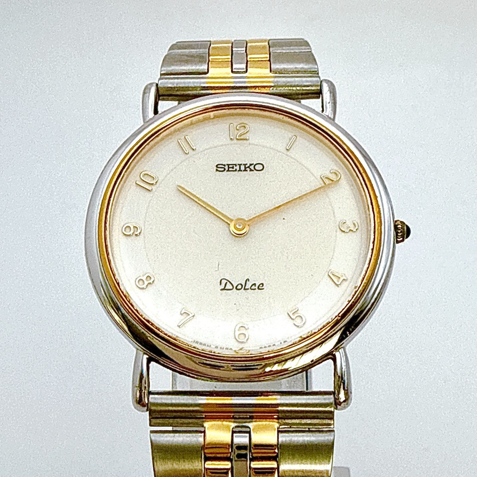 Seiko Dolce B065 Quartz Wristwatch Used From Japan