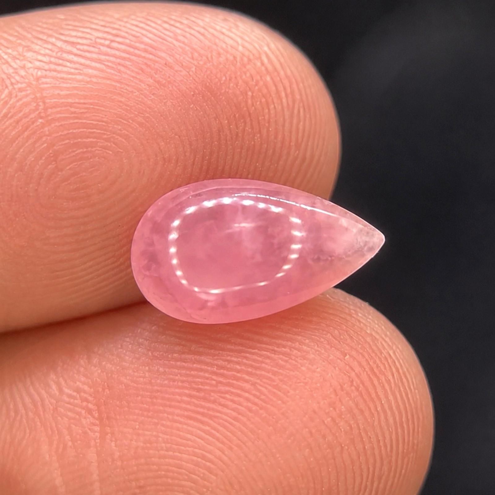 2.15 ct PINK RHODOCHROSITE – USA – Natural Rare Untreated Faceted Jewelry Gem
