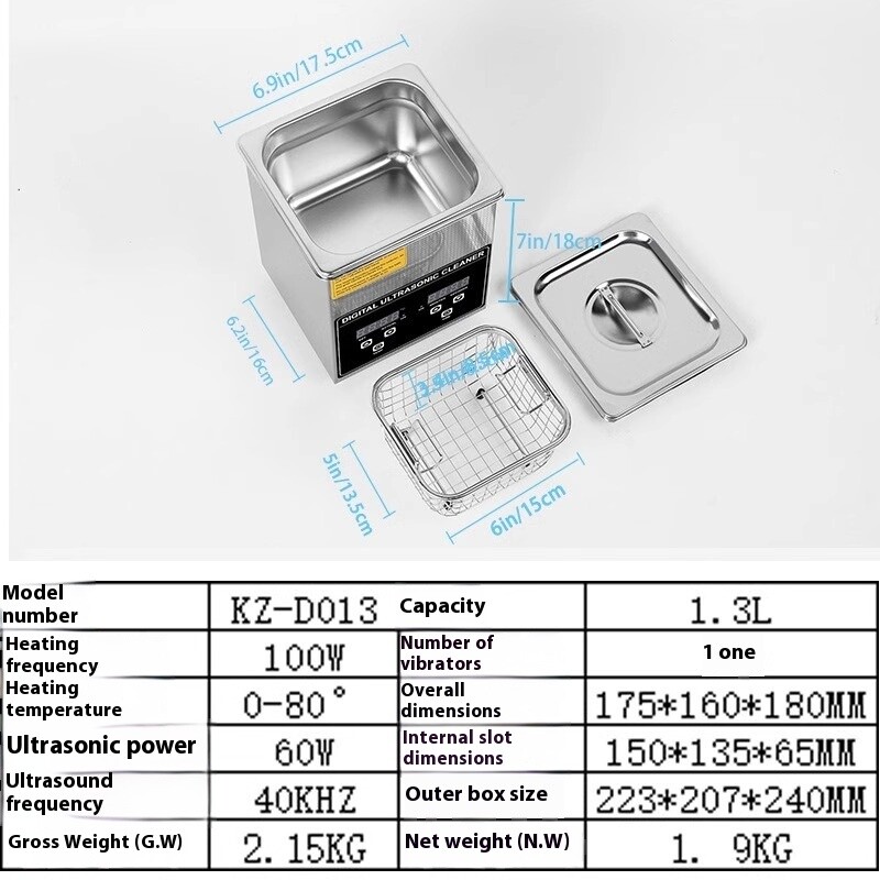 Small Glass Ultrasonic Cleaning Machine Home Cleaning Machine Cleaning Machine