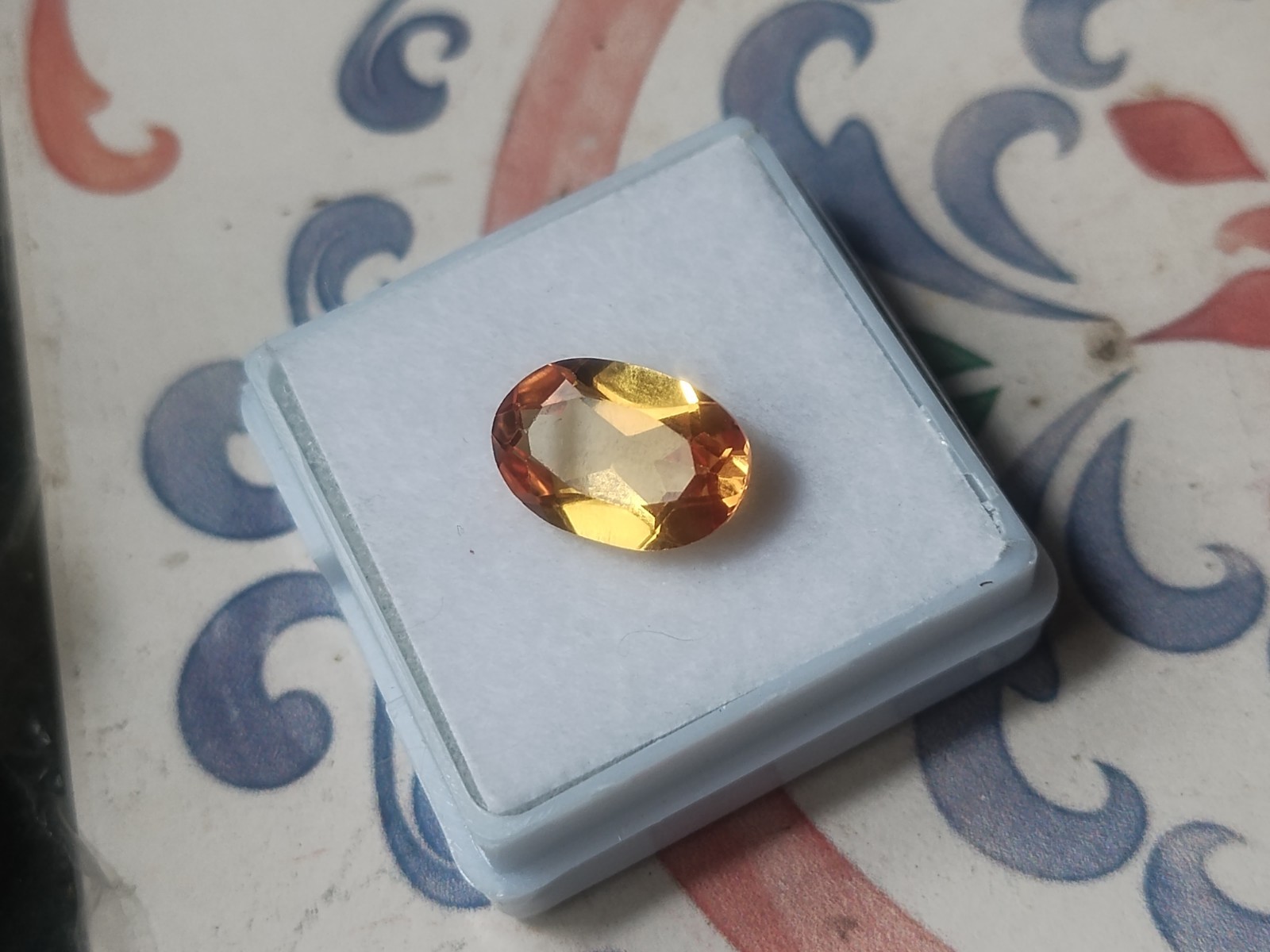 4.60ct Natural Padparadscha Sapphire Oval Certified Unheated 11.7×7.1×5.7mm