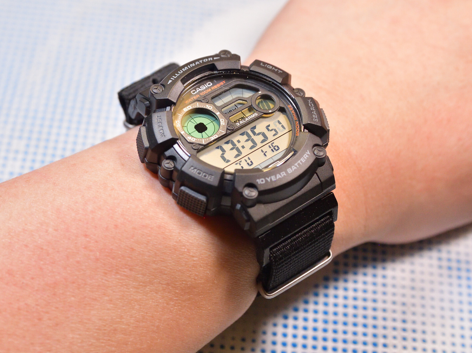 Watch Strap&Band Adapter for CASIO W736H-WS1500-AE1500-DW291H-TRT-110H-HDC700