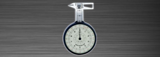 PRESIDIUM DIAL GAUGE DIAMONDS & GEMSTONES WEIGHT ESTIMATOR