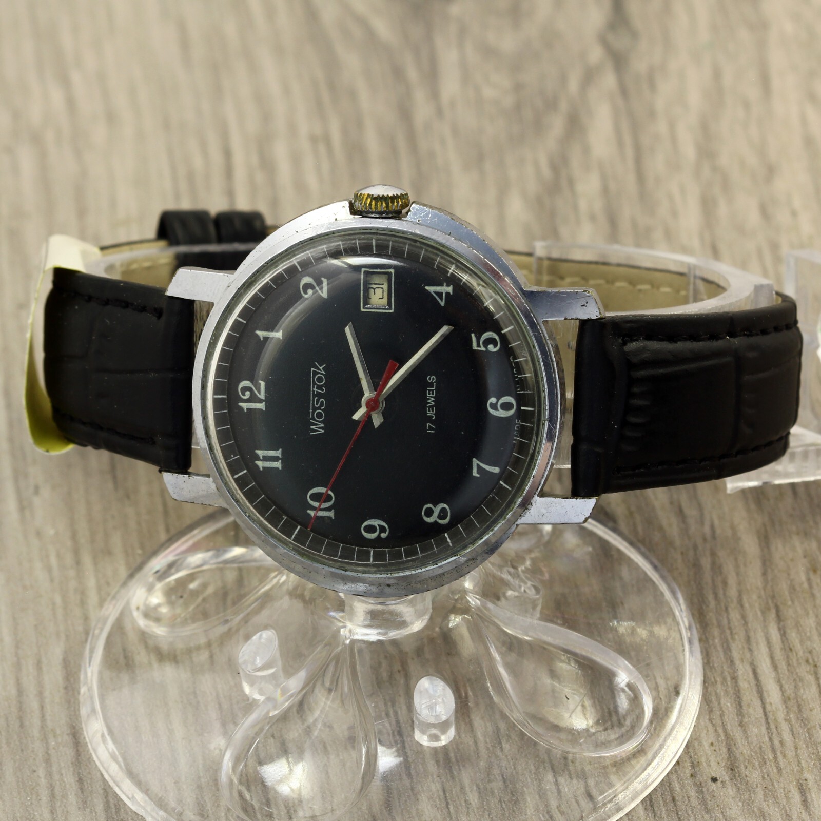 Original wostok vostok USSR Soviet mechanical watch caliber 2214 date Export