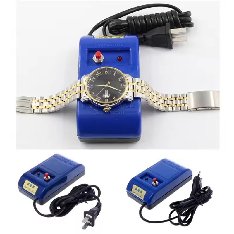 Demagnetizer Watch Repair Screwdriver Tweezers Demagnetise Electrical Tools