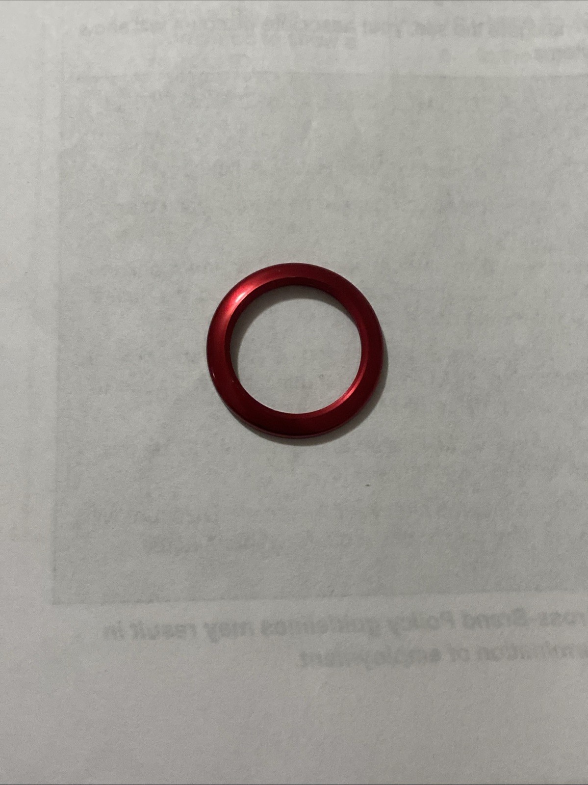 Gucci RED Metal Bezel Authentic For 1100 1200 11/12.2