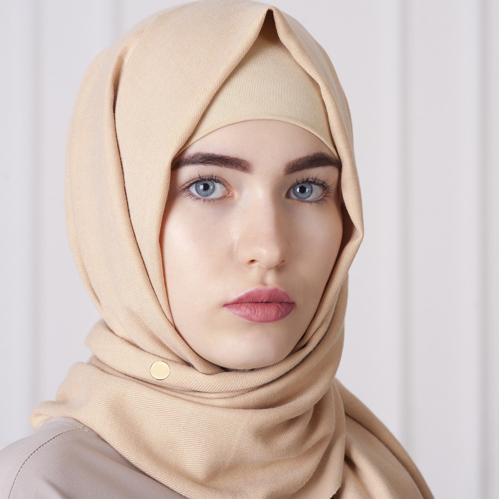 4 Pcs Alloy Galvanized Iron Hijab Magnetic Pinless Pins