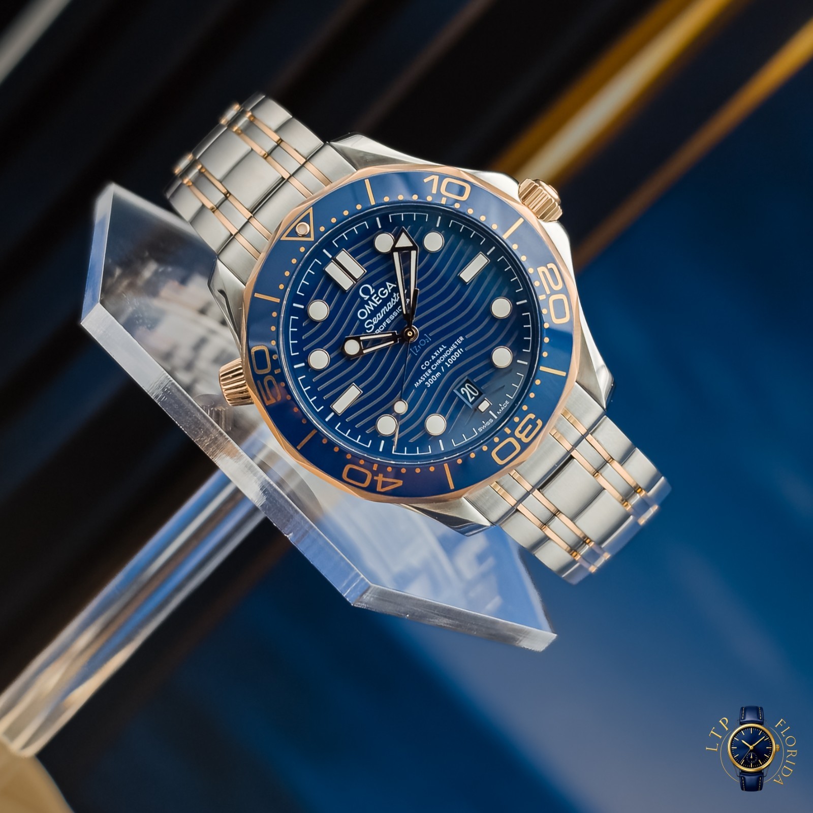 2025 | Omega | Seamaster Diver 300M | Blue Dial | 210.20.42.20.03.002 | Full Set