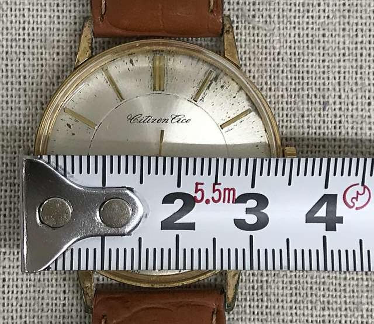 Manual Wind Wristwatch Model Number A15702 CITIZEN ACE