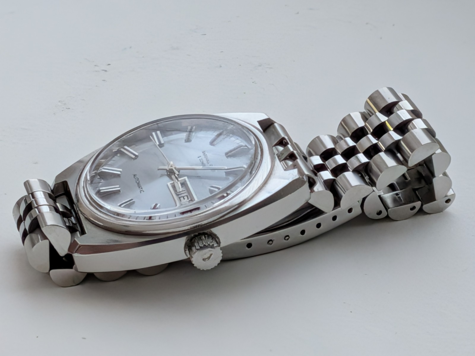 Marshall Field & Company Swiss Made Men’s Automatic Watch Nice! Runs&Looks Great