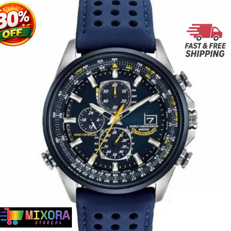 Blue Angels Watch for Men, Pilot Military Aviation Watch, Stainless Steel Bracel