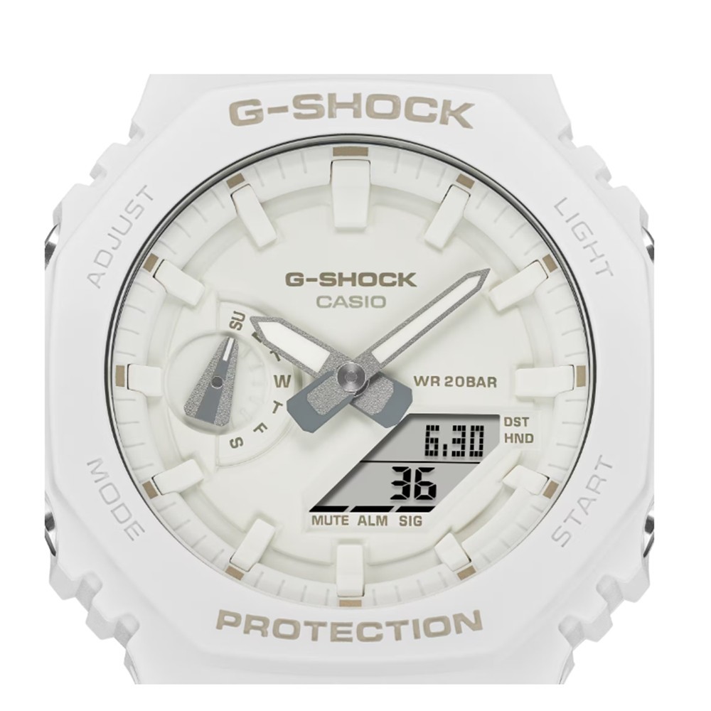 G-Shock Giyal Oak GA-2100-7A7DR Wristwatches Octagonal Bezel Unisex