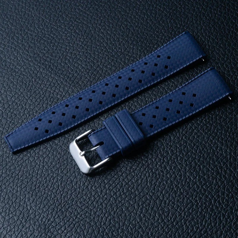 Tropical Silicone Watch Strap Band Quick Release Watch Band 18mm 20mm 22mm Smart