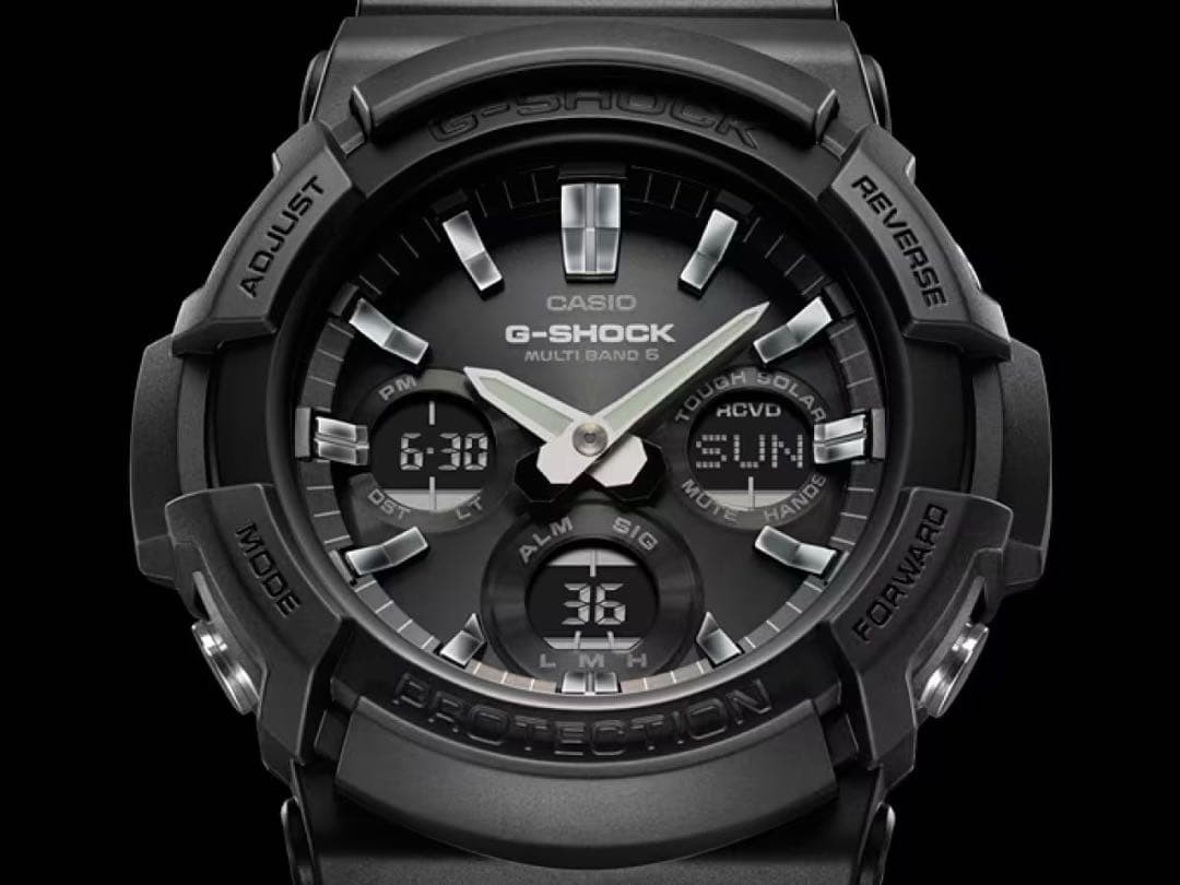 Casio G-SHOCK GAW-100B-1AJF Solar Radio Watch Box