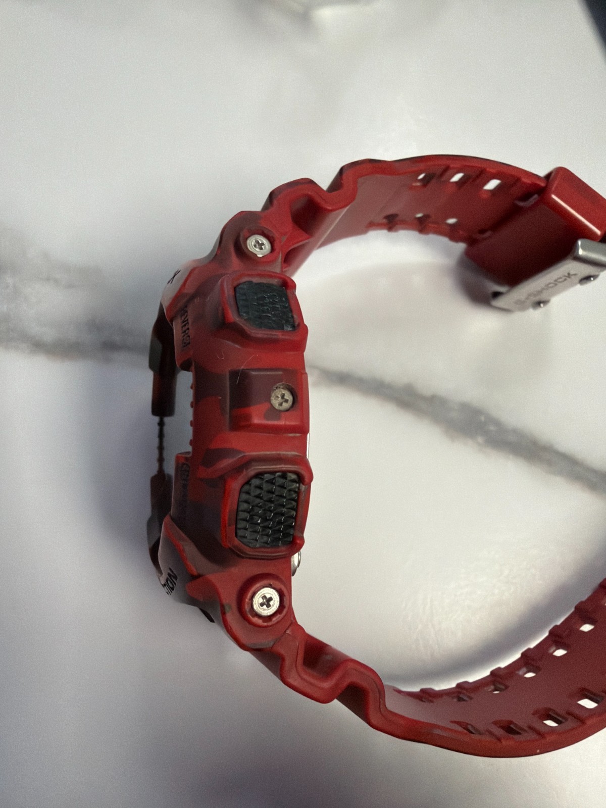 Casio G-Shock GA100 Red Camo