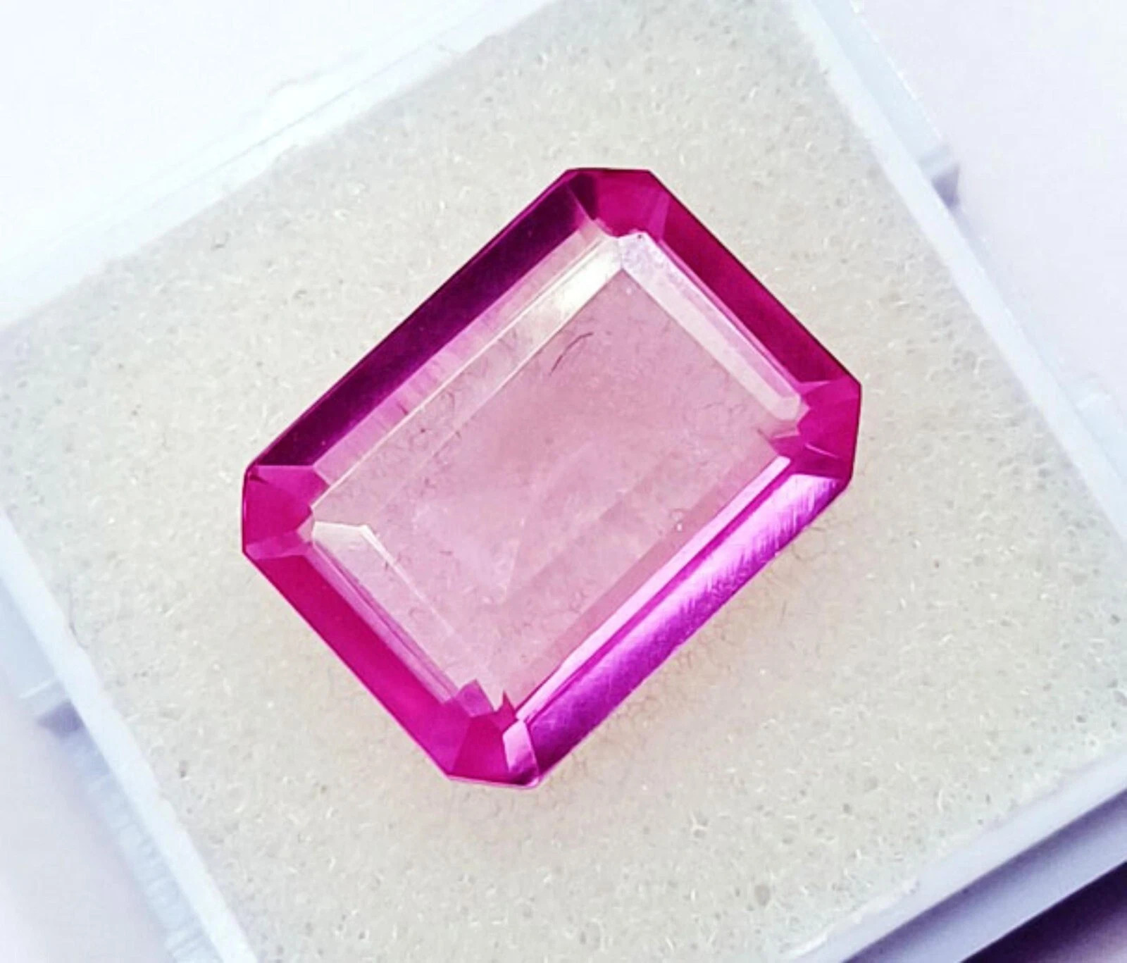 Loose Gemstone Natural Spinel Emerald Cut 11.40 Ct Certified With Free Gift