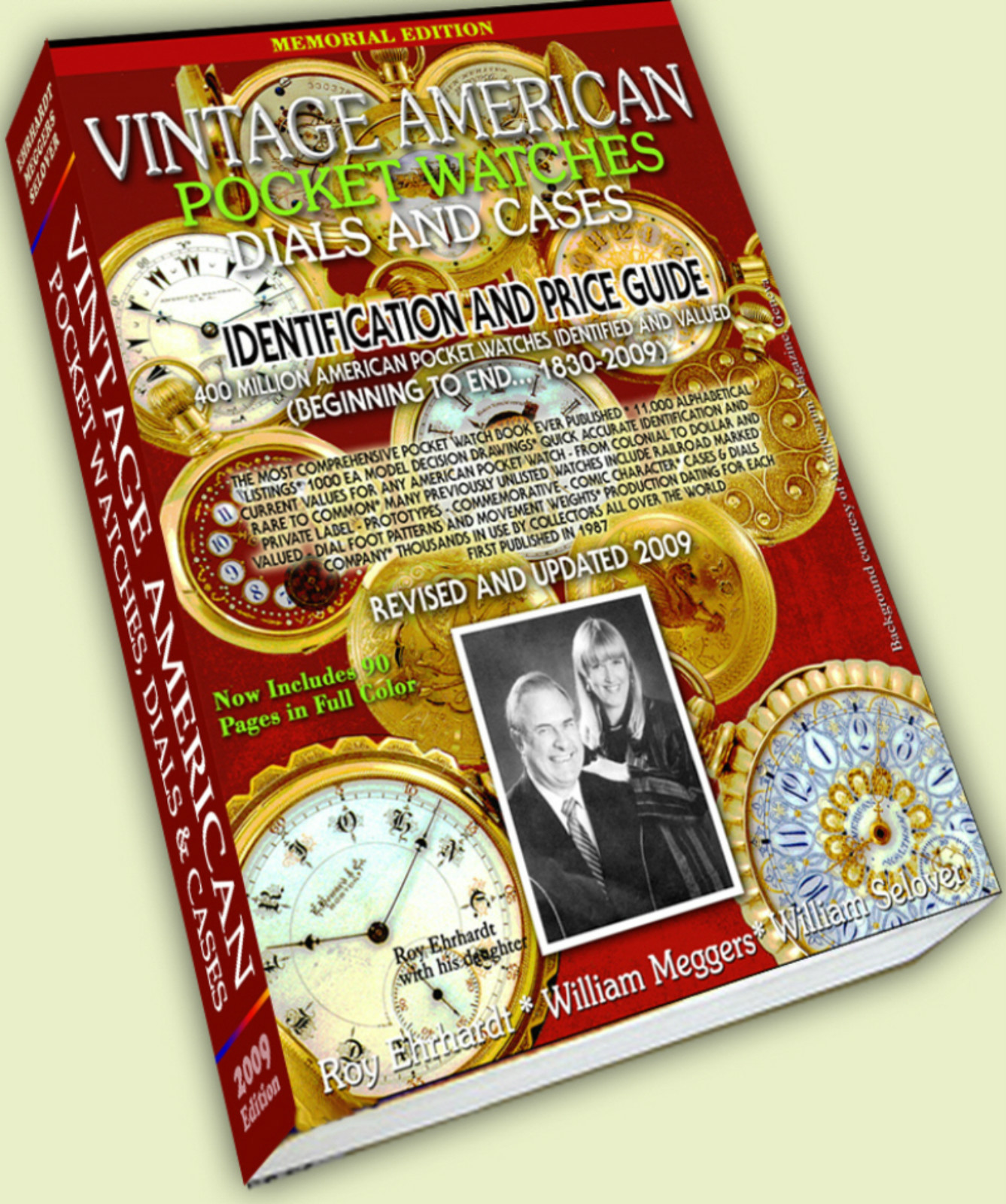 BEGINNING TO END BOOK VINTAGE AMERICAN POCKET WATCHES ROY EHRHARDT 469 pages