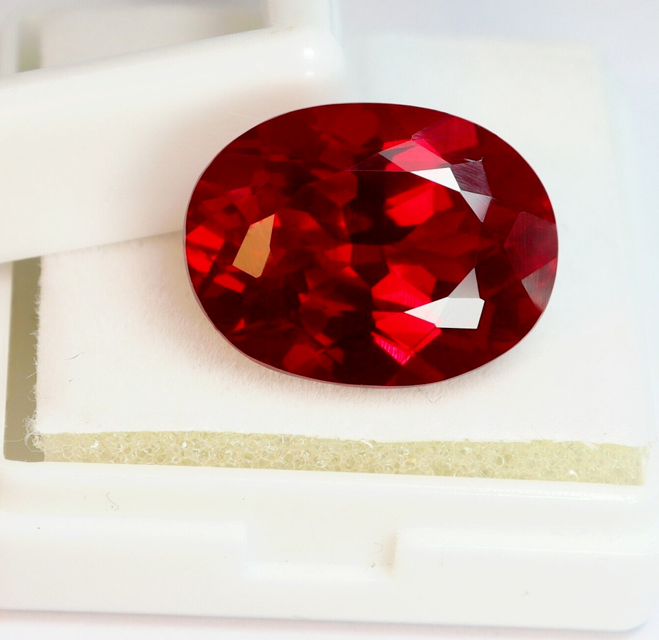 8.20 Ct Certified Natural Red Ruby Oval Shape Loose Gemstone Clearance Sale