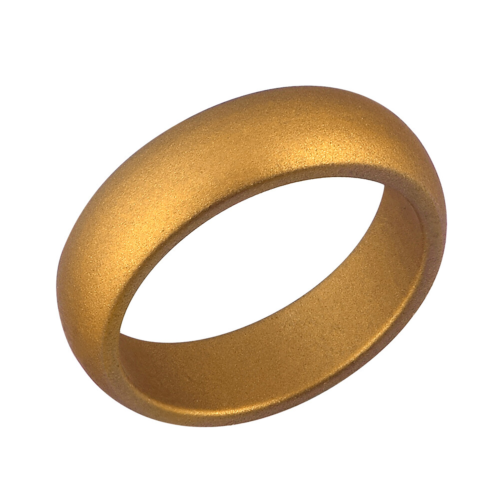 1pc 5.7mm Width Silicone Ring Flexible Rubber Wedding Finger Band for Women Men