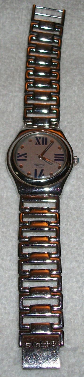 Vintage 2000 Swatch Irony Sobriquet YLS114G Great Condition New Battery