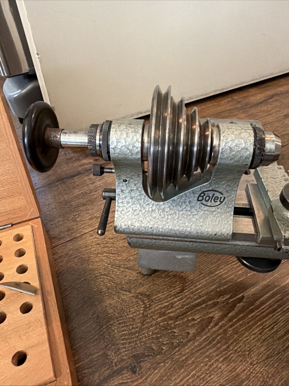 Boley 8mm Collet Jewelers Watchmakers Lathe Motor & Borel base