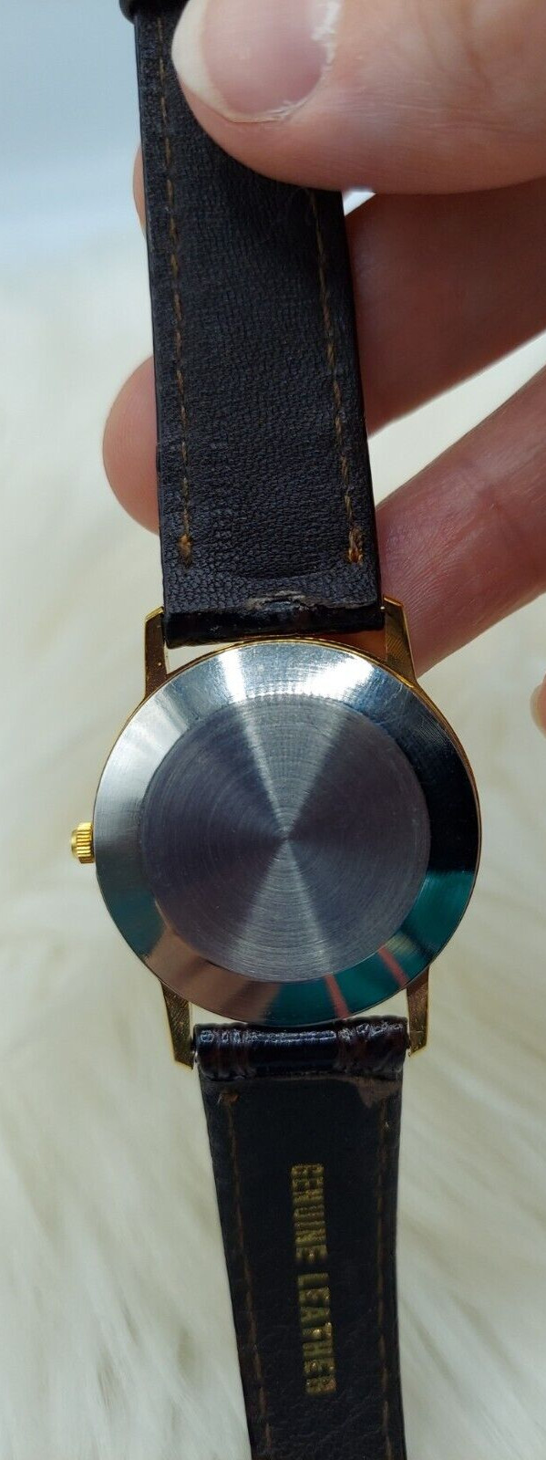 VINTAGE 1980’S R.W. FROOKIE THE GOOD FOR YOU COOKIE GOLD TONE WATCH~UNTESTED