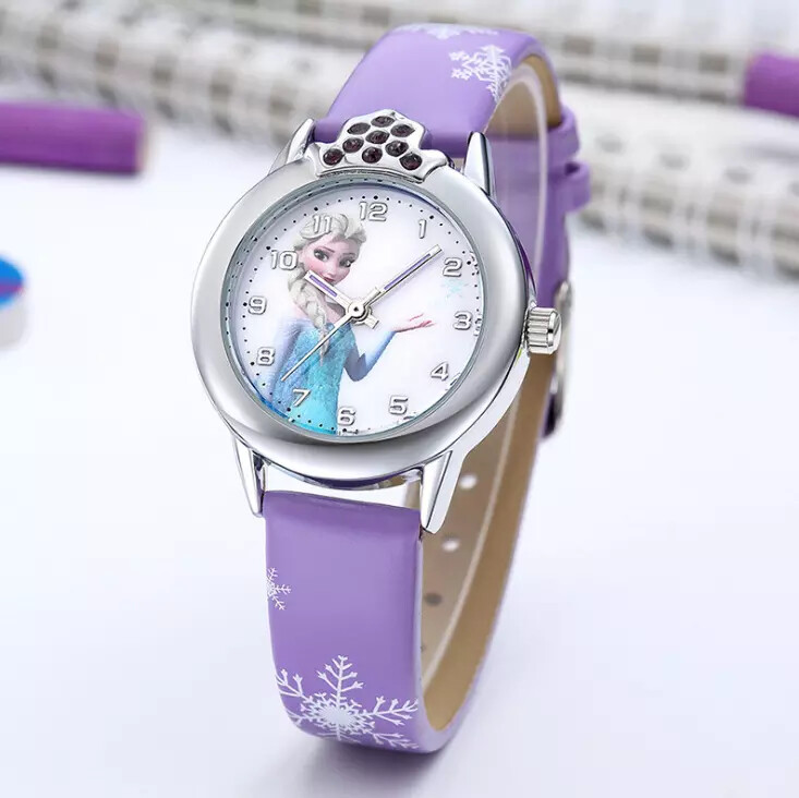 FROZEN KIDS ELSA AND ANNA CHILDREN PARTY GIFT WRIST WATCHES – 3 COLOURS
