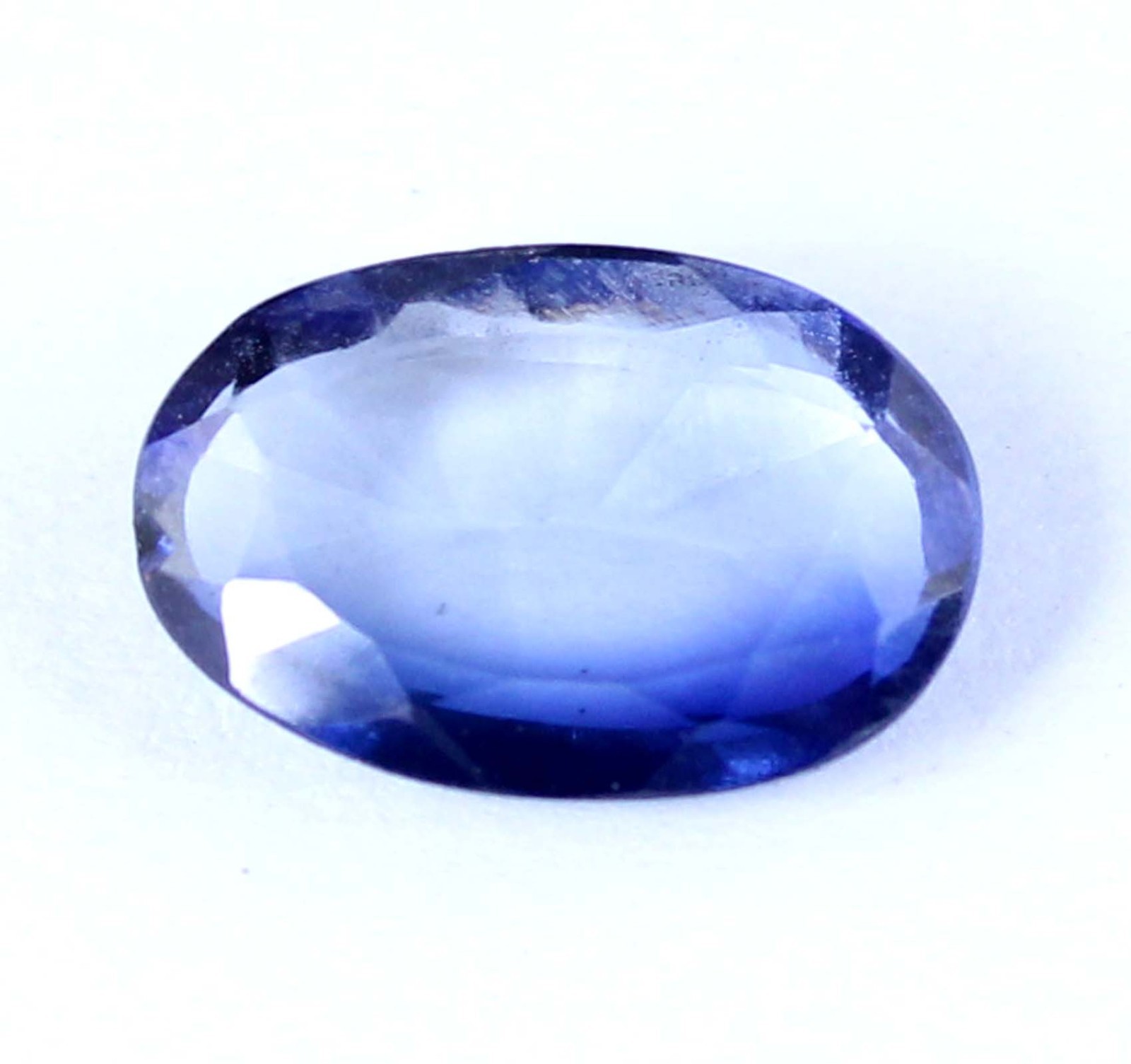 Natural Blue Sapphire 3 Carat Oval Gemstone Certified T13696 Anniversary Gift