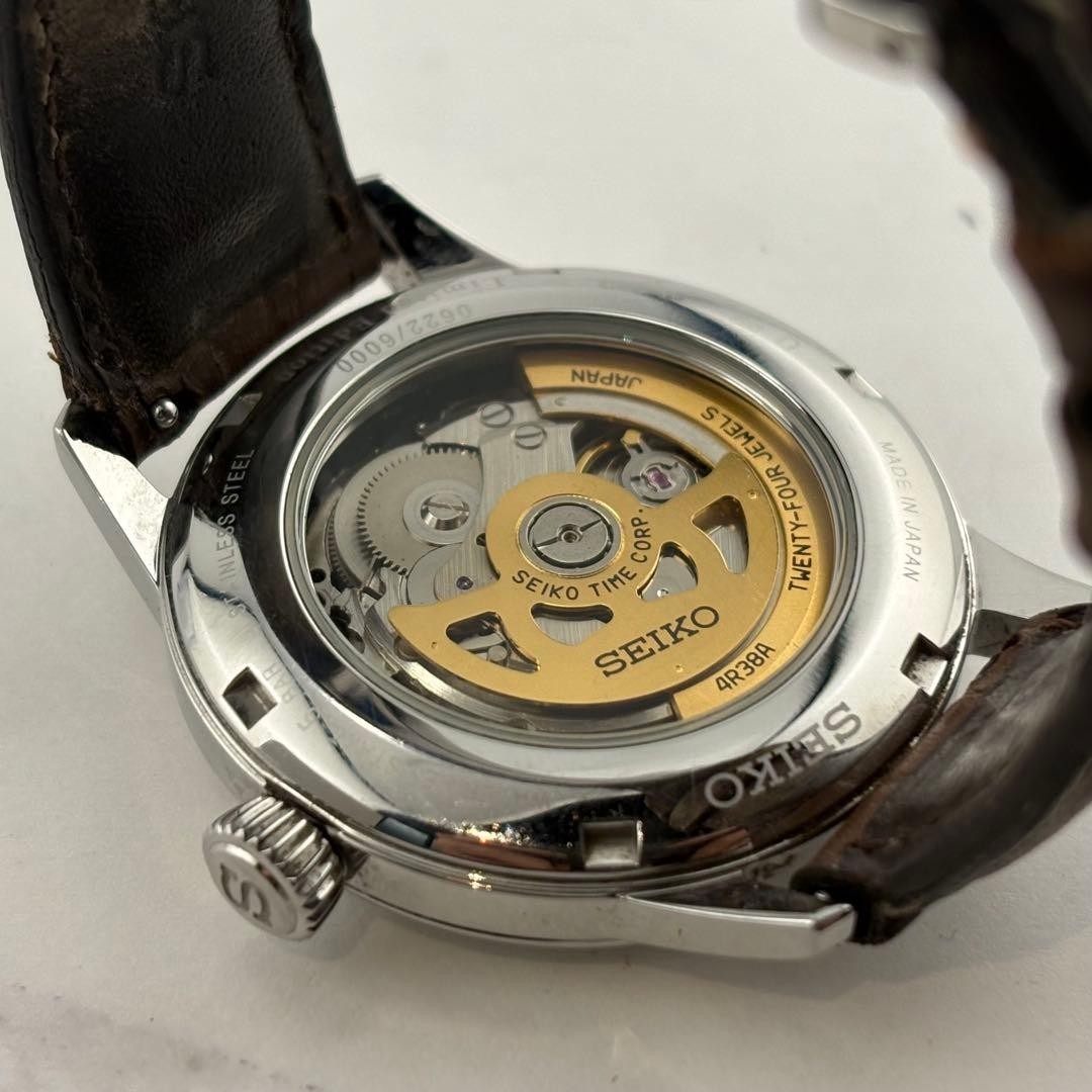 Seiko Presage Honeycomb Dial SARY159 4R38 Automatic Open Heart used from japan