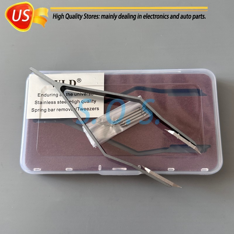 Fit For Rolex Omega Seiko Tudor Bracelet V Spring Bar Removal Tool Tweezer Plier