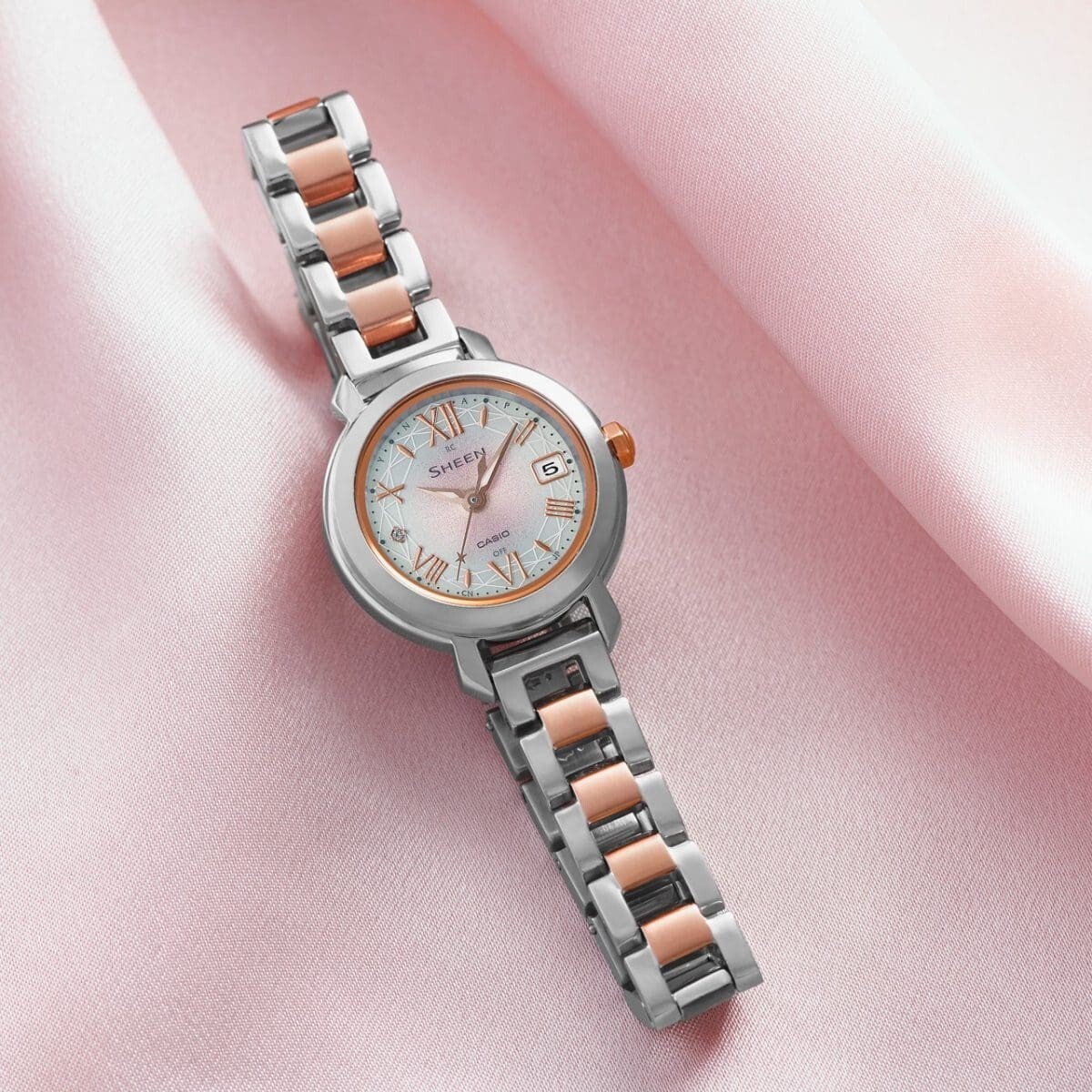 CASIO SHEEN Women’s Watch SHW-5300DSG-4AJF Solar powered Kawaii cute JAPAN