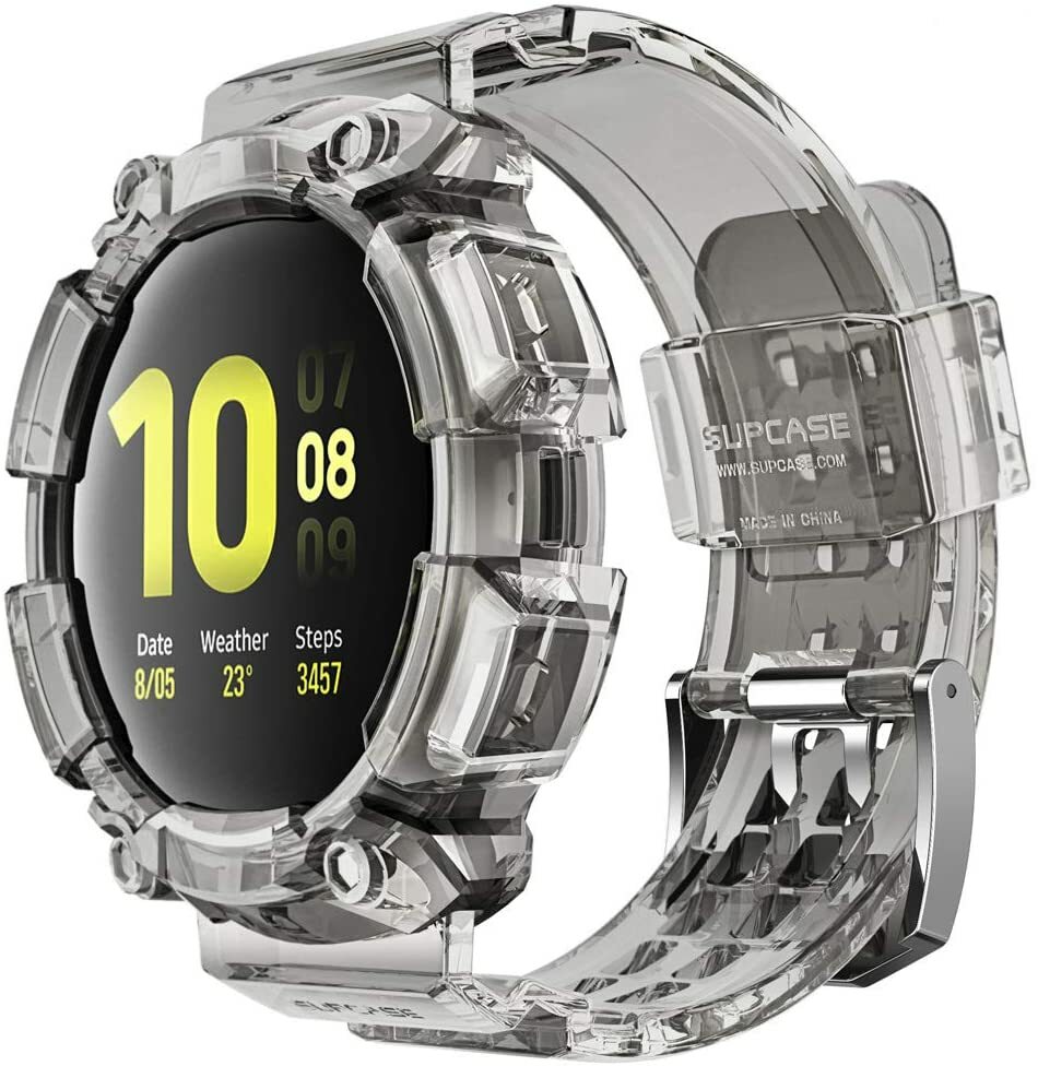 SUPCASE Watch Case Wristwatch Strap Band For 2019 Samsung Galaxy Watch Active 2