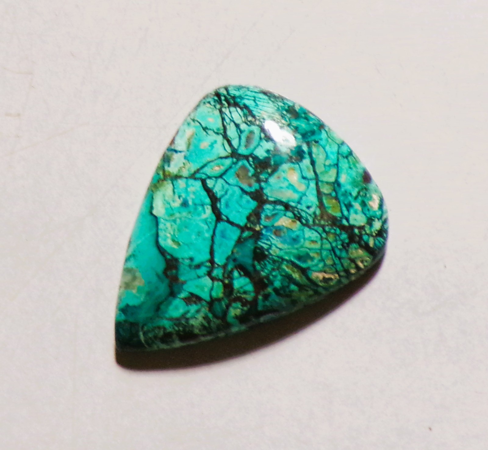 21.90 Cts Natural Shattuckite Cabochon Loose Gemstone 28X22X5.6MM 67