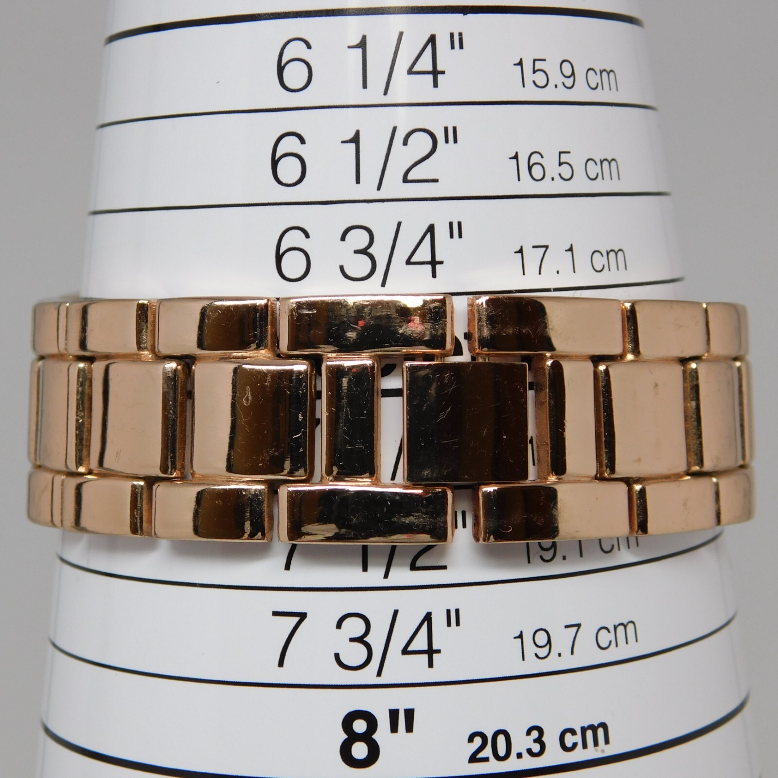ACCUTIME WATCH CORP. WM044515 Quartz Analog Unisex Watch Sz. 7 1/4″ New Battery