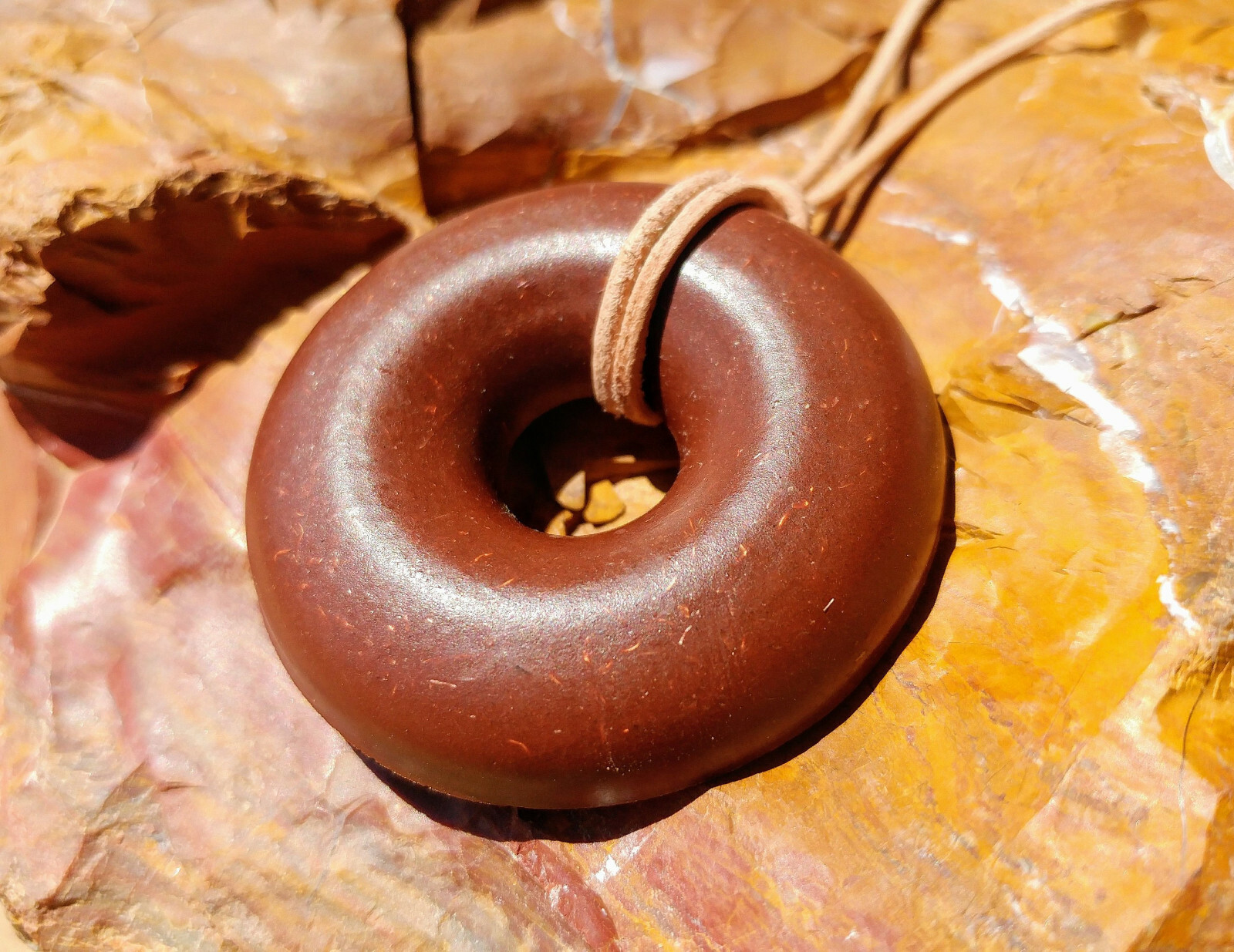 Orgonite® Energy Pendant – Sedona Red Rock Vortex Necklace – Orgone Generator®