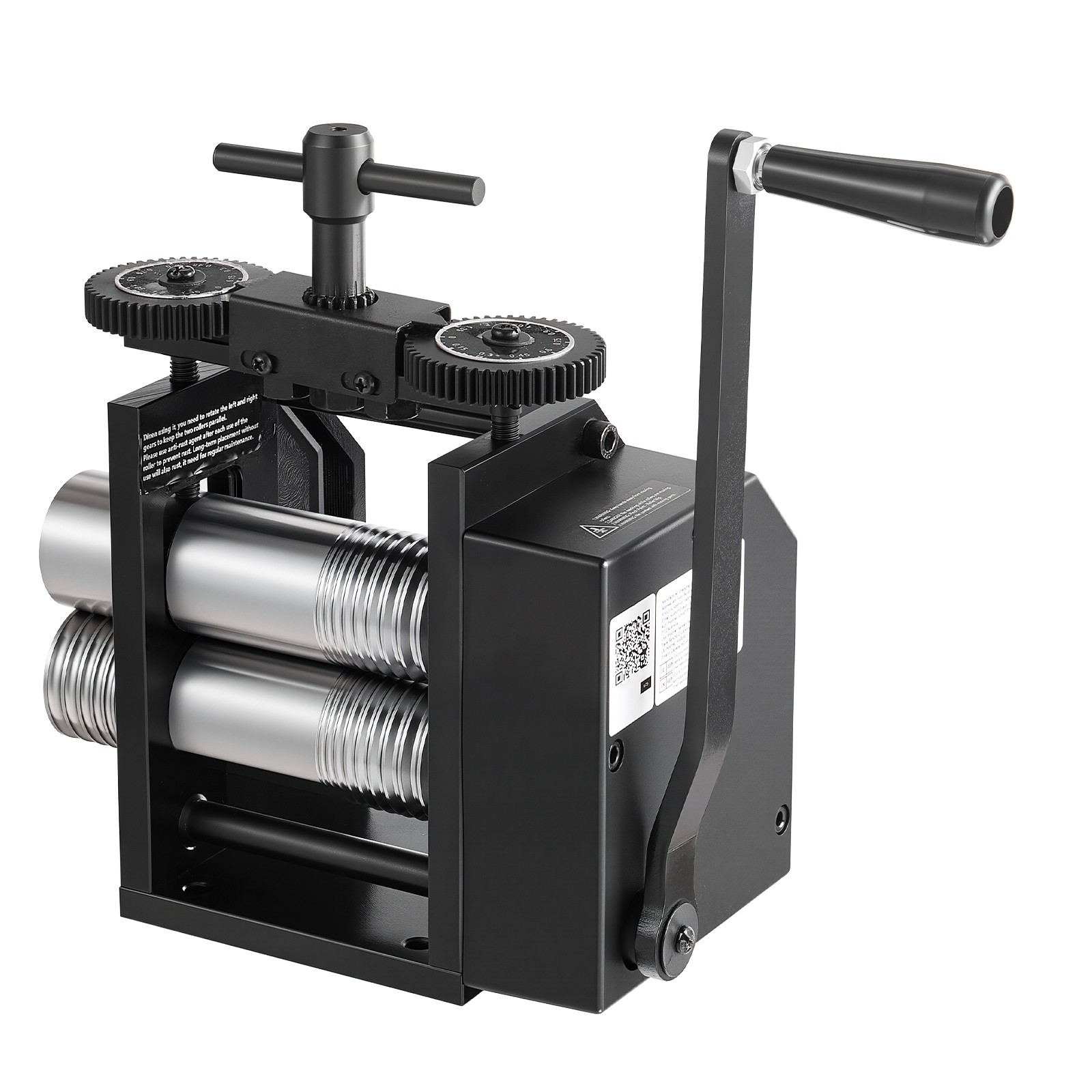 Uimoso Jewelry Rolling Mill with 4-in-1 Round, Flat, Square, Half-Round