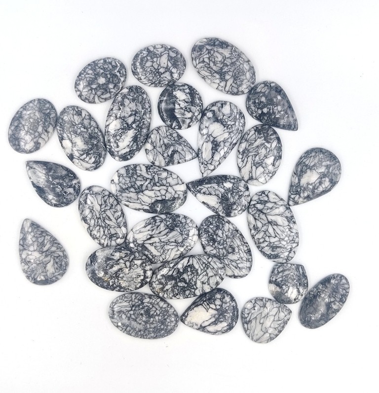 Natural Pinolith Jasper Quality Gemstone Cabochon Fancy Jewelry Making 71316