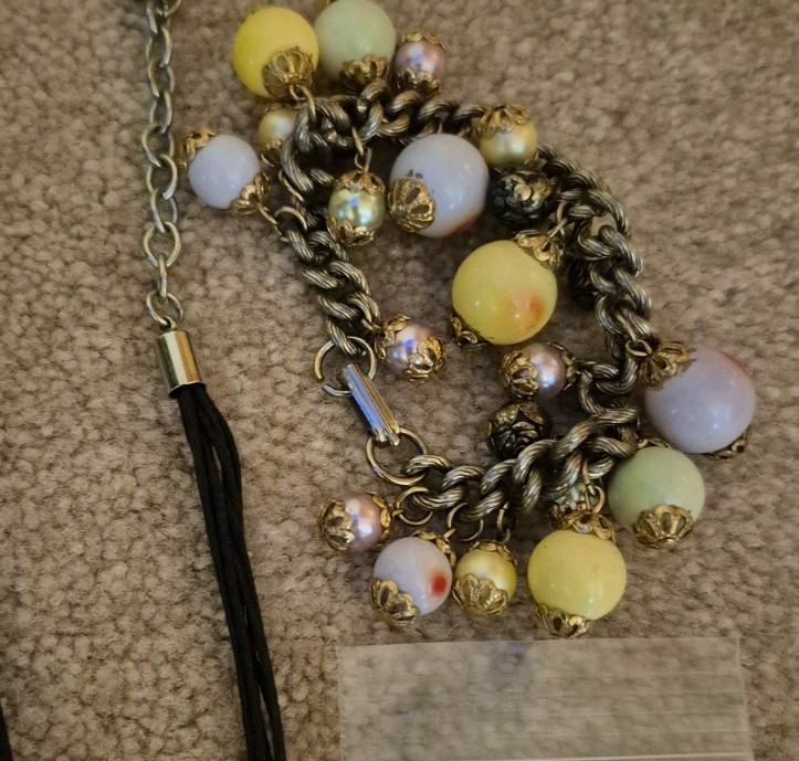 Mixed Jewelry Lot Mixed Variety Wearable Products Necklaces Bracelets Locket Etc
