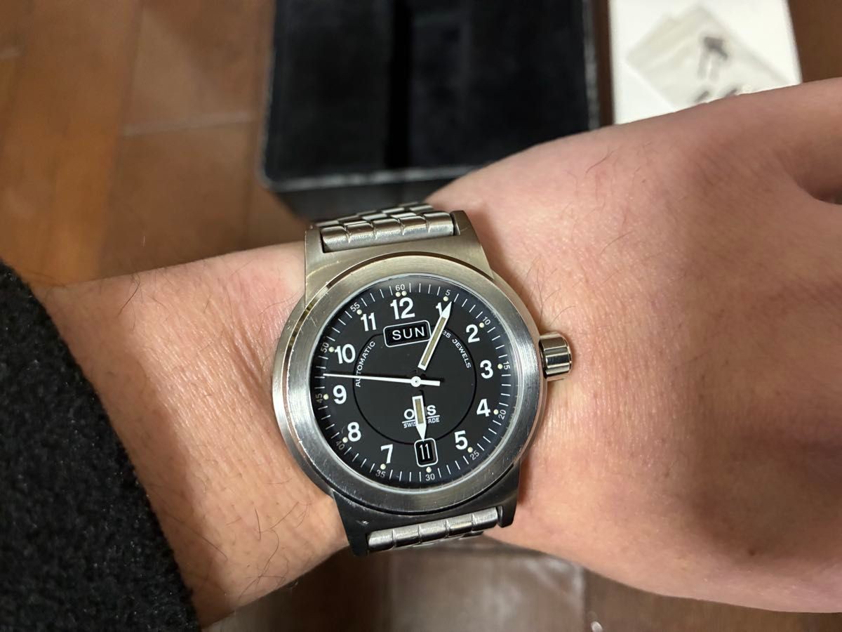 [B1P] Oris BC3 Automatic Stainless Steel Mens Wristwatch [m6t]