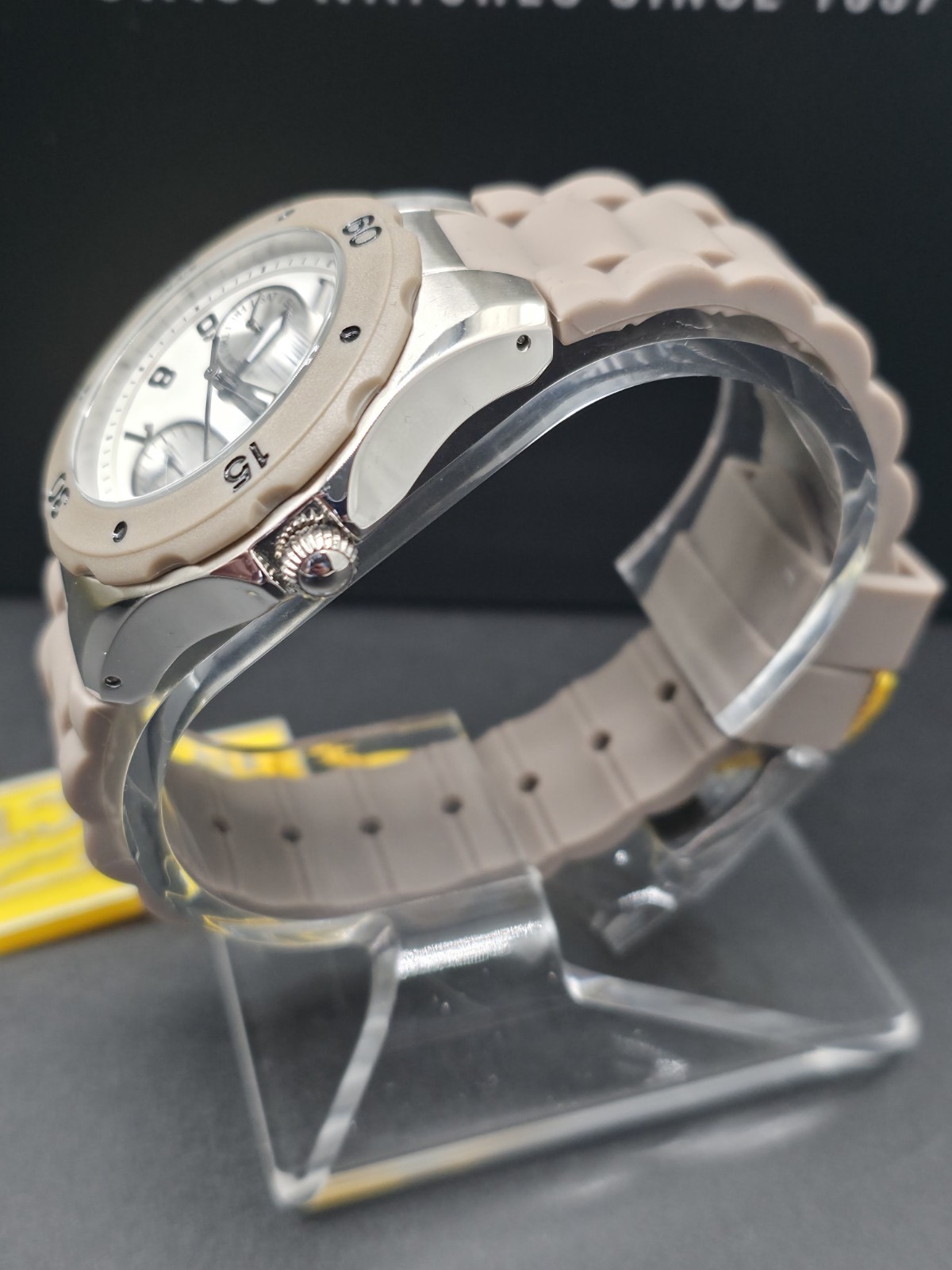 Invicta Women’s Angel Lady 38mm Quartz Silicone Flame Fusion Watch 18794