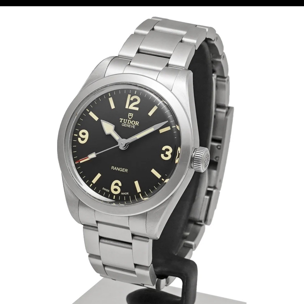 TUDOR Ranger Ref. 79950 Automatic Black Dial 100M 39mm Power Reserve Men’s watch