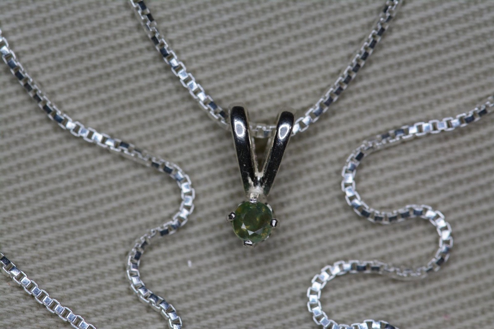 Alexandrite Necklace 0.09 Carat Pendant Natural Earth Mined Real Genuine AP1