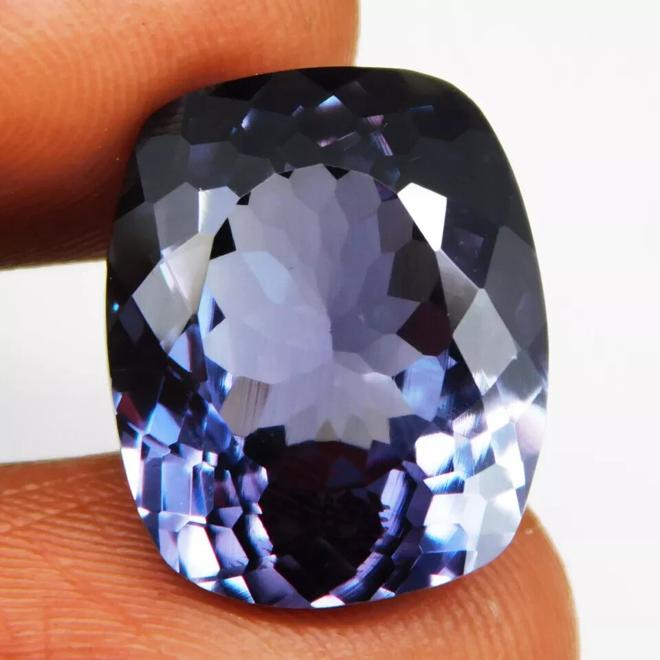 Sapphire 22.65 Ct Cushion Cut Natural Color Change EGL Certified Loose Gemstone